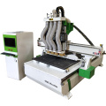 3D Sculptures Woodworking Router 4 Head Spindles CNC Wood Cutting Engraving Machine